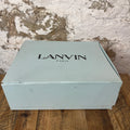 Lanvin Curb Black White Red Sneaker Sz 8 (41)