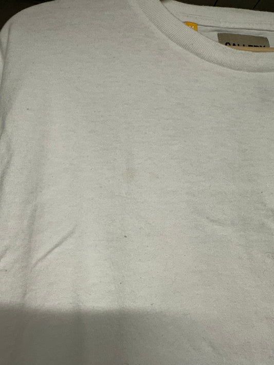 Gallery Dept White Black T-Shirt Sz M