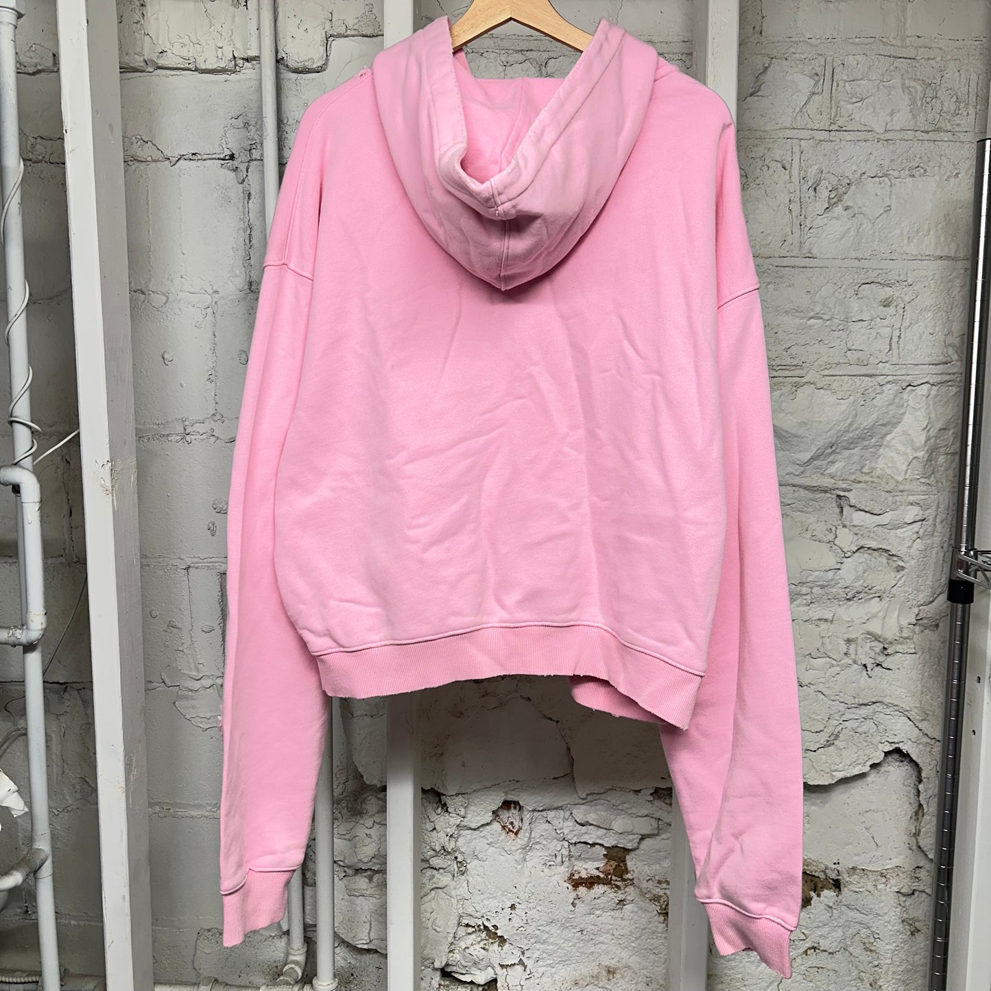 Vale Dreams Pink Zip Up Hoodie Sz L