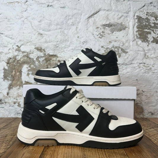 Off White Out Of Office Black White Sneaker Sz 9 (42)