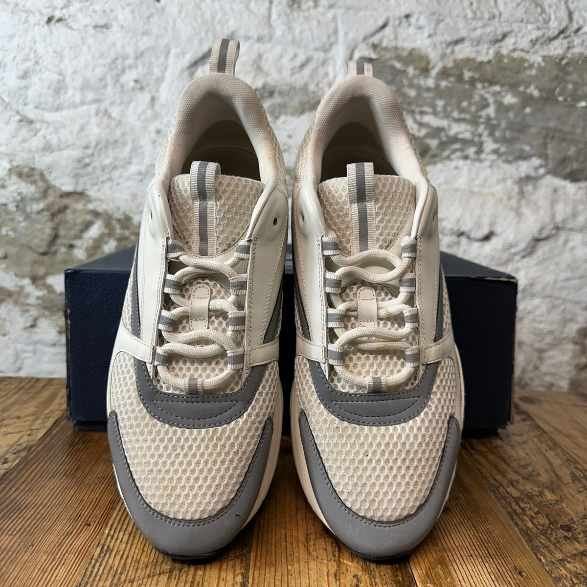 Dior B22 Grey 3M White Sneaker Sz 10 (43)