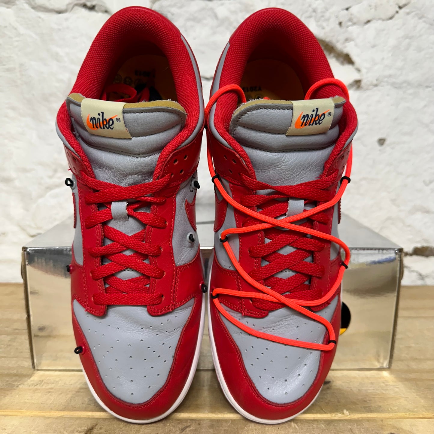 Nike Dunk Low Off-White University Red Dunk Low Sz 11.5