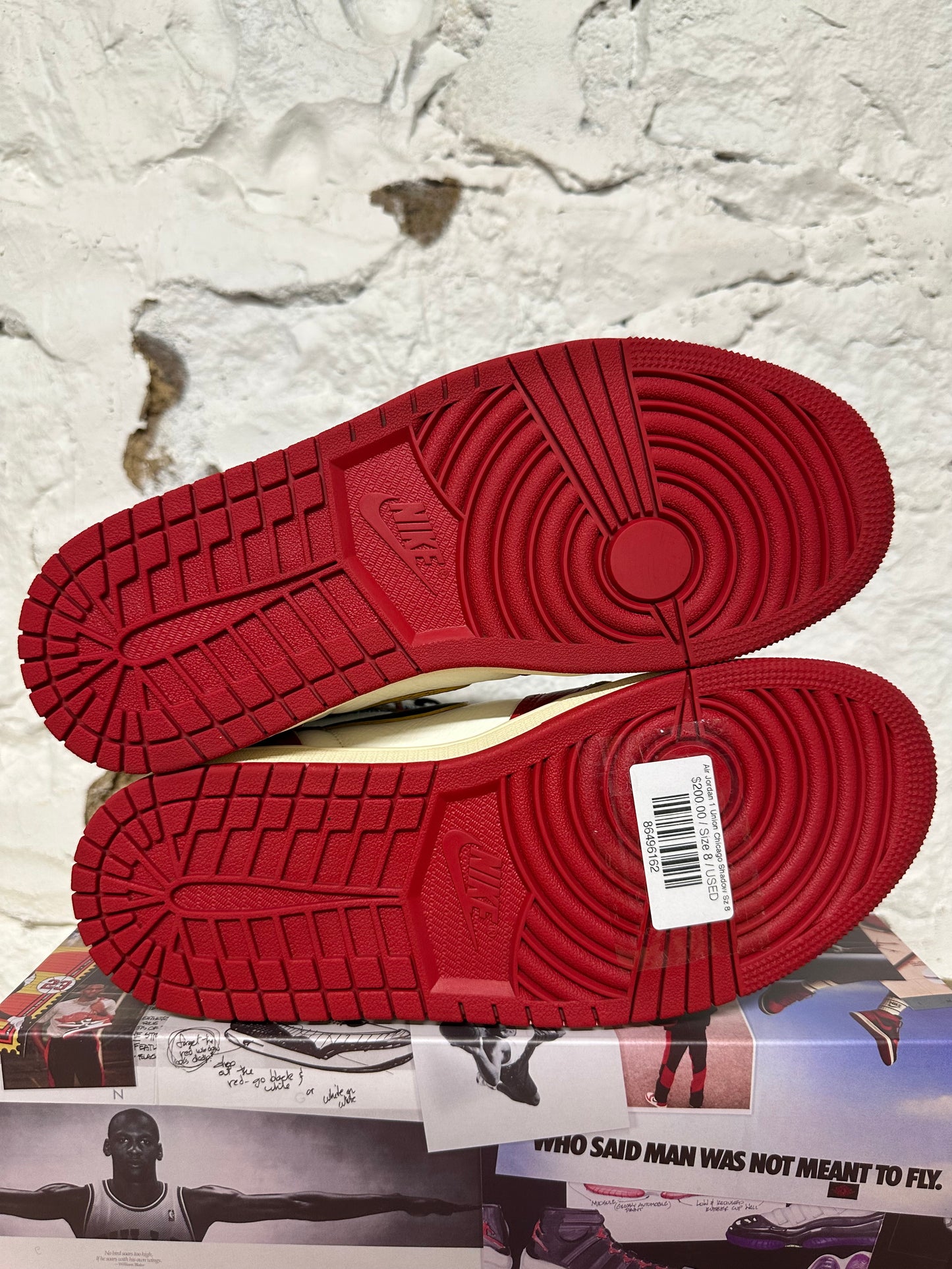 Air Jordan 1 High Union Chicago Shadow Sz 8