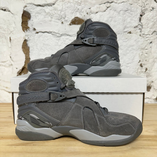 Air Jordan 8 Cool Grey Sz 8