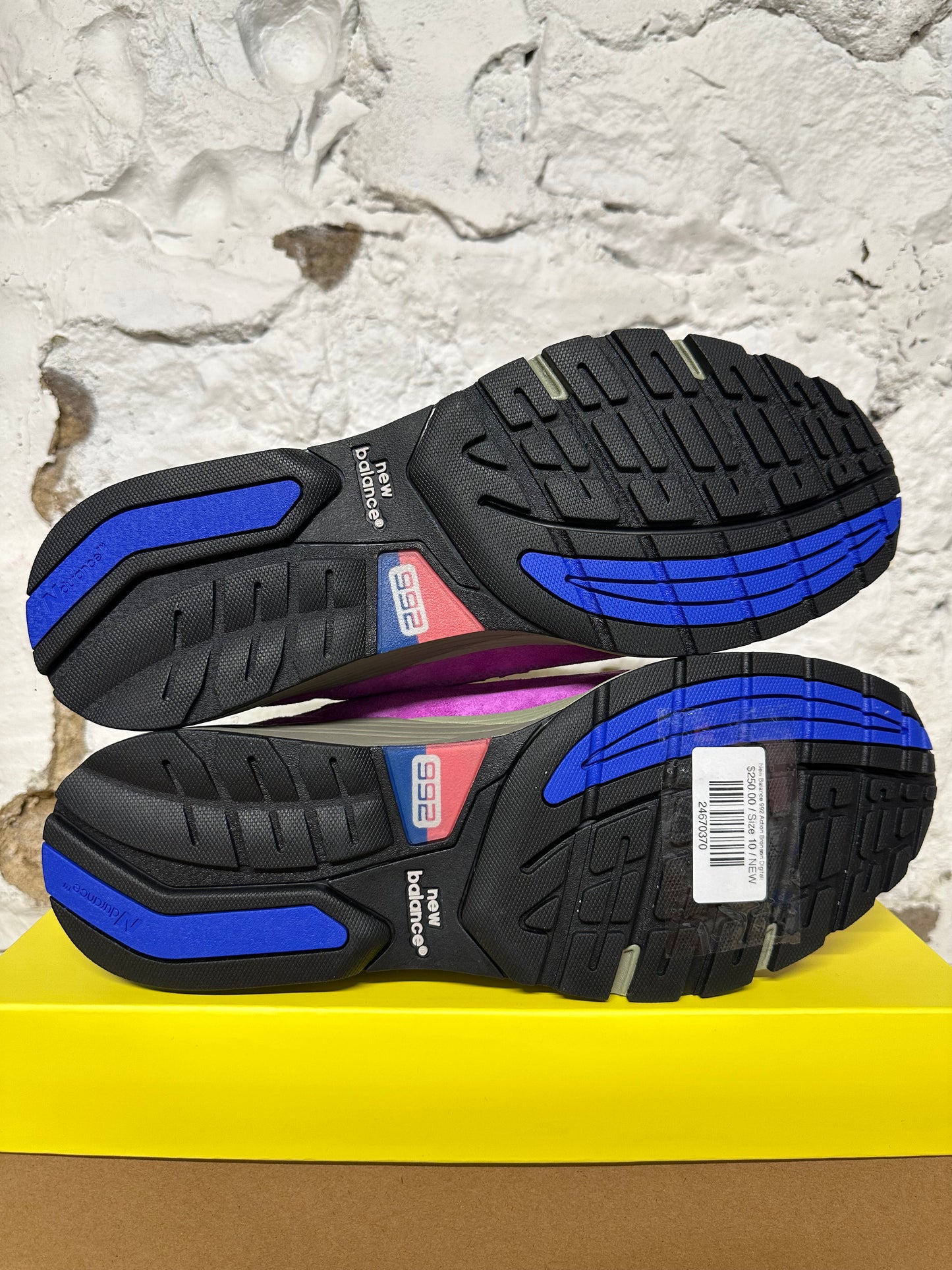 New Balance 992 Action Bronson Digitalis Purpurea Sz 10 DS