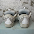 Lanvin Curb Black White Lace Gray Sneaker Sz 9 (42)