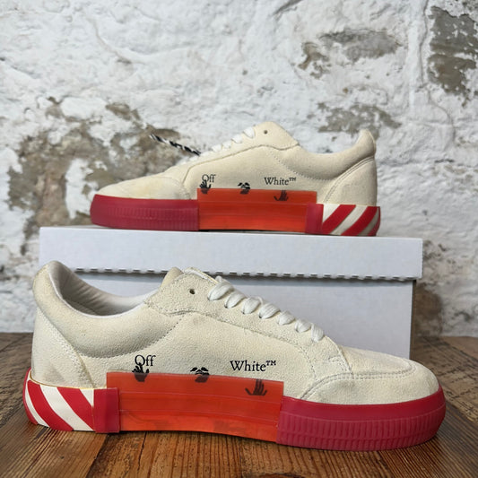 Off-White Tan Red Vulc Sneaker Sz 10 (43)