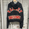 Vale Cluster Black Zip Up Hoodie Sz L