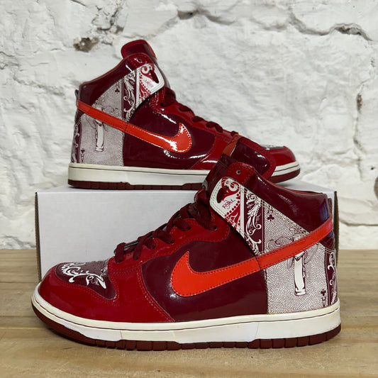 Nike Dunk High Collection Royale Dontrelle Willis Sz 12