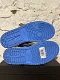 Air Jordan 1 Low Black University Blue Sz 8.5