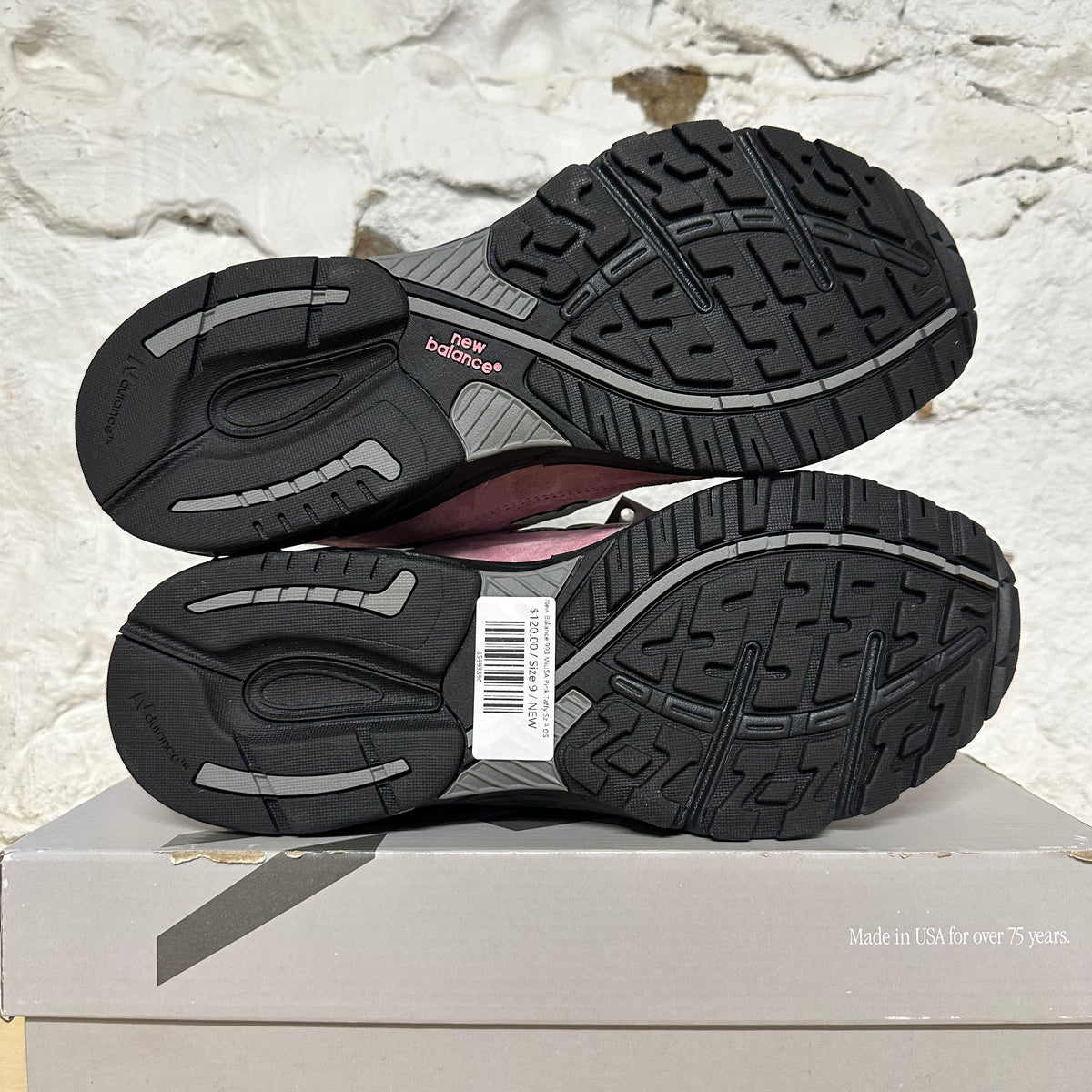 New Balance 993 MiUSA Pink Taffy Sz 9 DS