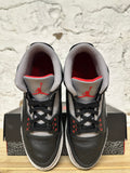 Air Jordan 3 Black Cement Sz 10