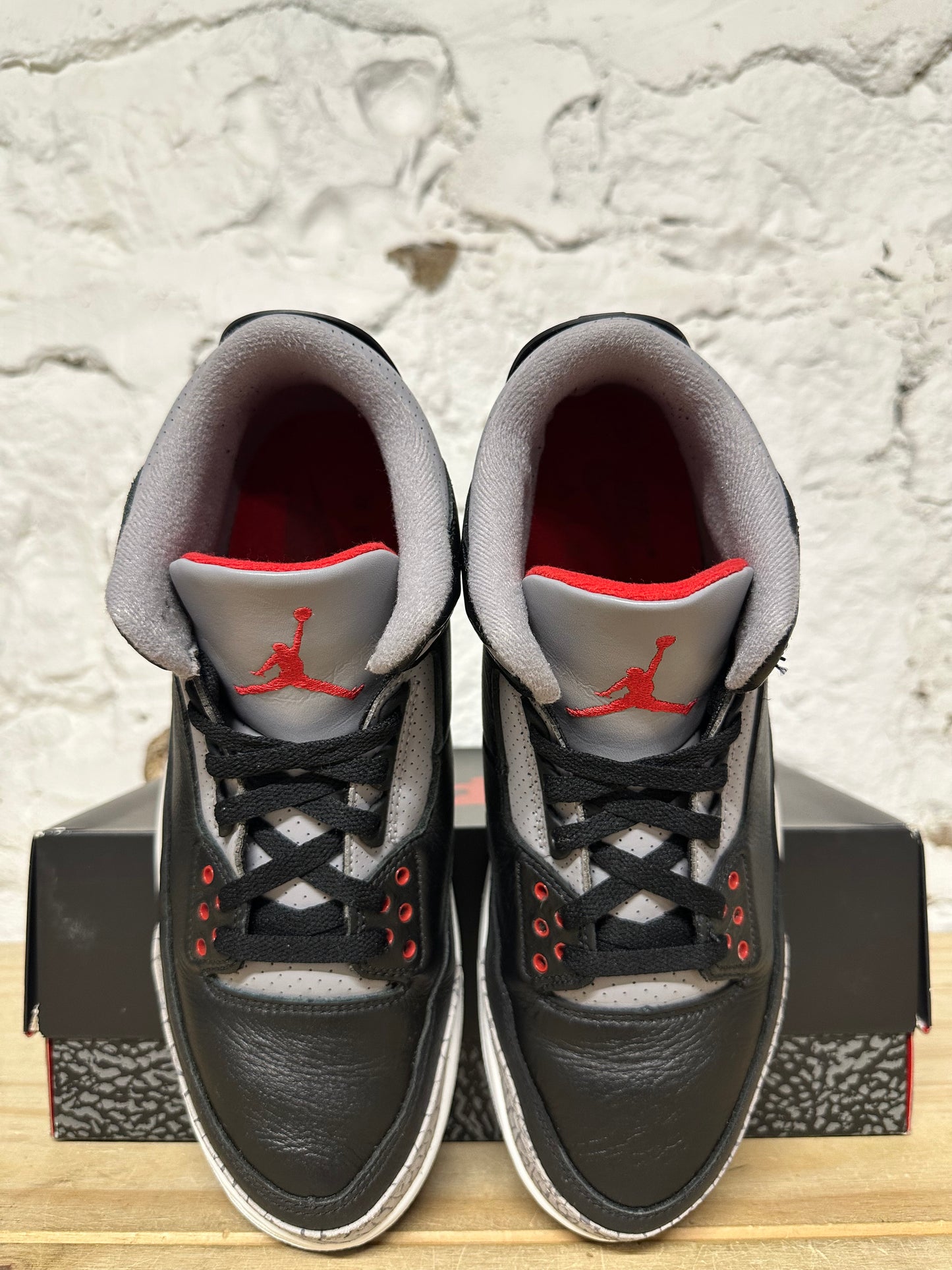 Air Jordan 3 Black Cement Sz 10