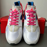 Nike Air Hurrache White Pink Blue Sz 14