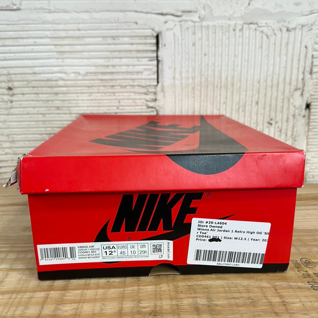 Air Jordan 1 Silver Toe Sz 11 (12.5W)