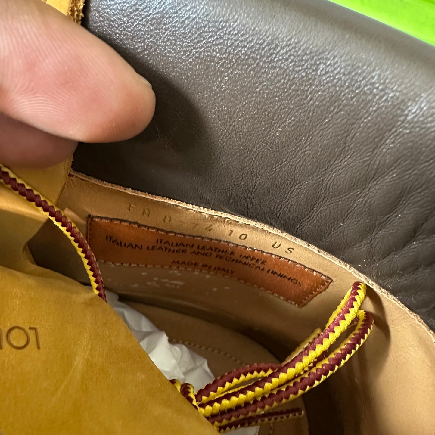 Louis Vuitton Wheat Monogram Timberland Boot Sz 10