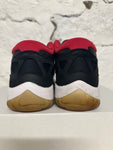 Air Jordan 11 Low IE Black Red Sz 11