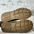 Burberry Ramsey Tan Plaid Grey Sneaker Sz 13 (46)