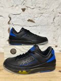 Air Jordan 2 Low Off White Black Royal Sz 10