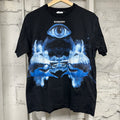 Burberry Blue Eye Shark T-Shirt Sz XS