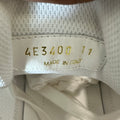 Prada Americas Cup Grey Patent White Sneaker Sz 11