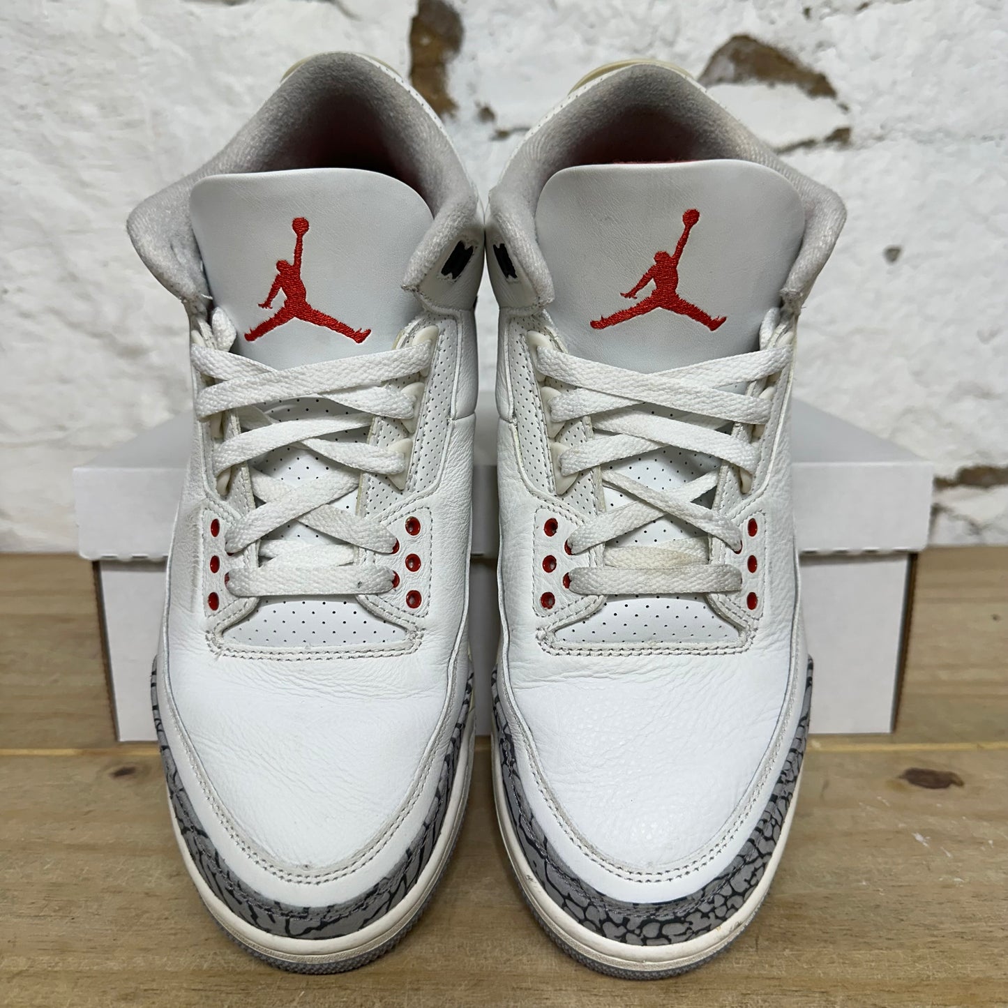 Air Jordan 3 White Cement Reimagined Sz 9.5