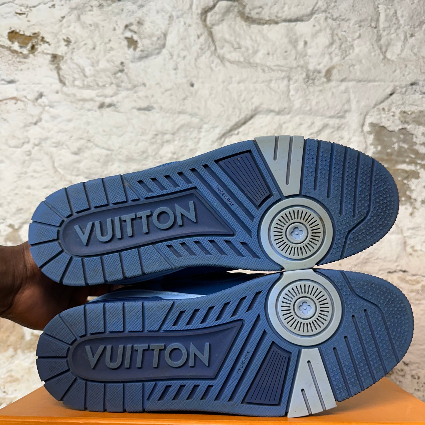 Louis Vuitton Blue Skate Sneaker Sz 12(10.5LV)