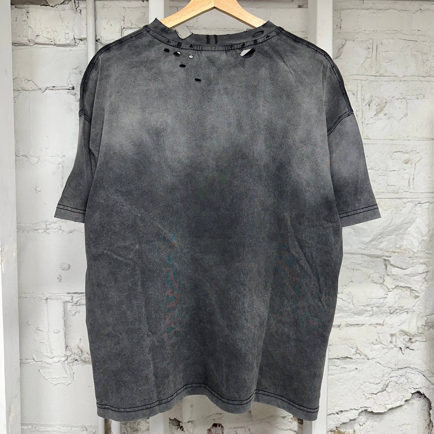Vale Marvin The Martian Black T-Shirt Sz S