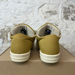 Rick Owens Jumbo Lace Padded Mustard Low Sz 11 (44)