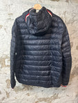 Moncler Small Logo Thin Navy Puffer Jacket Sz XXL (6)