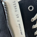 Rick Owens High Black Milk Sneaker Sz 6.5 (39)