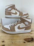 Air Jordan 1 Mid Tan Gum Sz 12