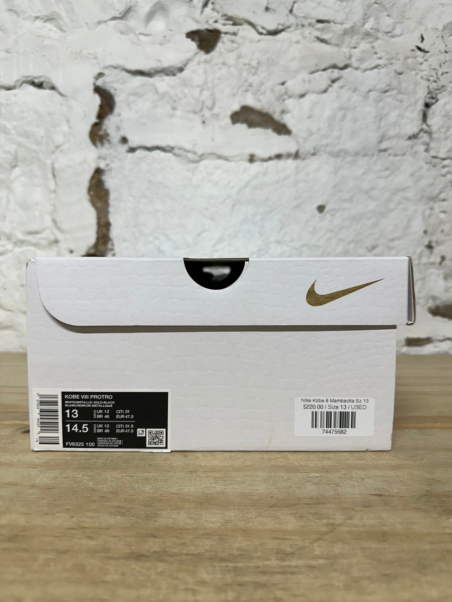 Nike Kobe 8 Protro Mambacita Sz 13