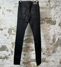 Gucci Plain Black Waxed Denim Jeans Sz 30 (28)