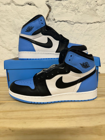 Air Jordan 1 High UNC Toe Sz 7Y DS