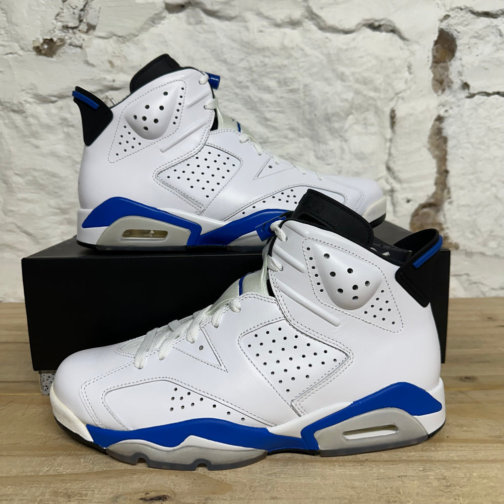 Air Jordan 6 Sport Blue Sz 9.5 DS