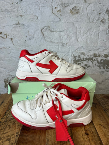 Off White Out Of Office Red White Sz 10 (43)