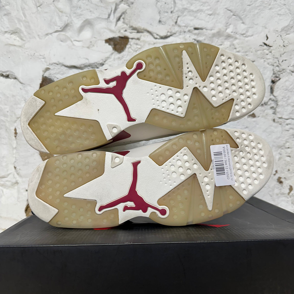 Air Jordan 6 Maroon (2015) Sz 12