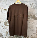 Amiri Brown Spell T-shirt Brown Sz XXL