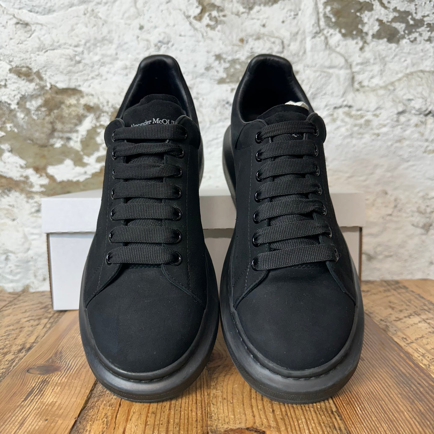 Alexander Mcqueen Black Suede Sneaker Sz 11 (44)