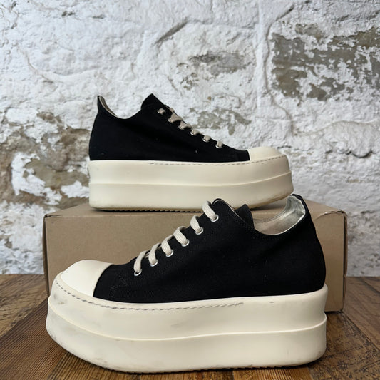 Rick Owens Double Bumper Black Milk Sneaker Sz 9 (42)