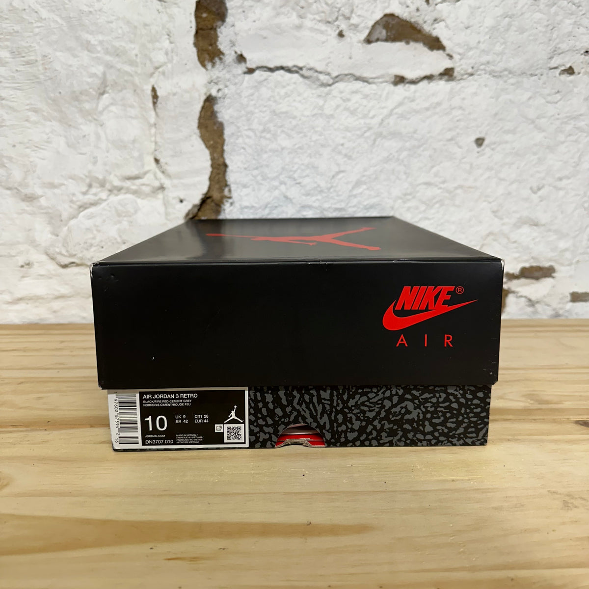 Air Jordan 3 Black Cement (2024) Sz 10