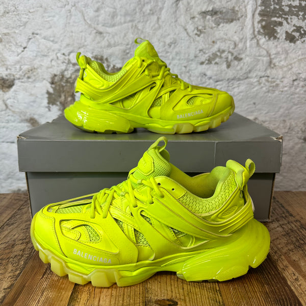 Balenciaga Track Runner Neon Yellow Sneaker Sz 9 42 The Gallery Online