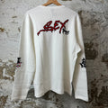 Matty Boy Anti Promo Sex Records White Thermal Long Sleeve Sz L DS