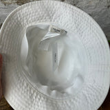 Celine White Bucket Hat