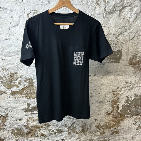 Chrome Hearts Multilogo T-shirt Black Sz S