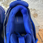 Balenciaga Track Runner Royal Blue Patent Sz 12 (45) DS