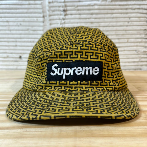 Supreme Camp Cap Yellow/Black (FW12) Hat