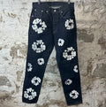 Denim Tears White CW Dark Blue Denim Jeans Sz 31