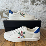 Gucci Ace Tennis Logo White Sneaker Sz 10 DS